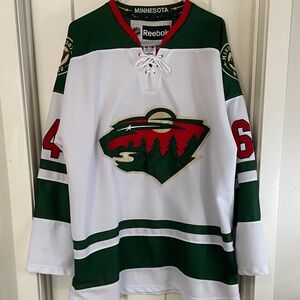 Mikael Granlund Autographed Wild Reebok Jersey